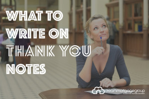 What To Say On "Thank You" Notes